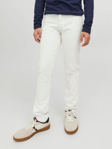 Jack & Jones JJIGLENN JJORIGINAL MF 520 Slim fit jeans For boys -Ecru - 12245875