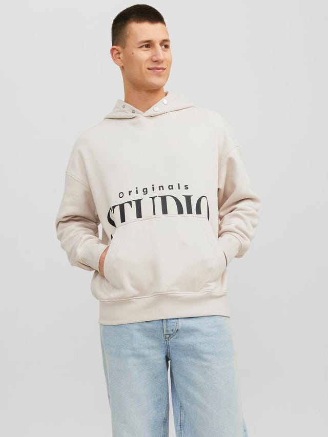 Jack & Jones Bedrukt Hoodie - 12245926