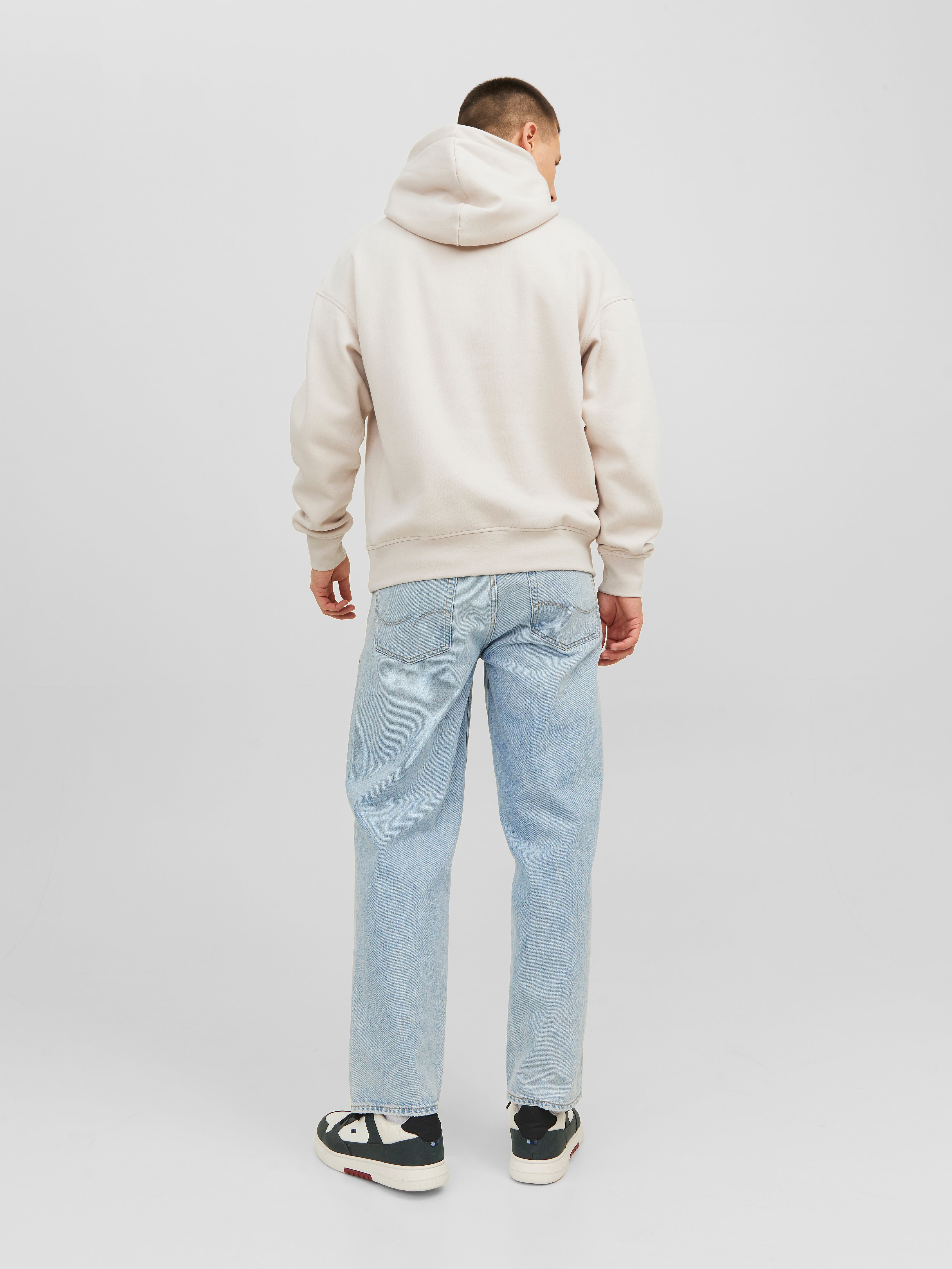 Printed Hoodie | Beige | Jack & Jones®