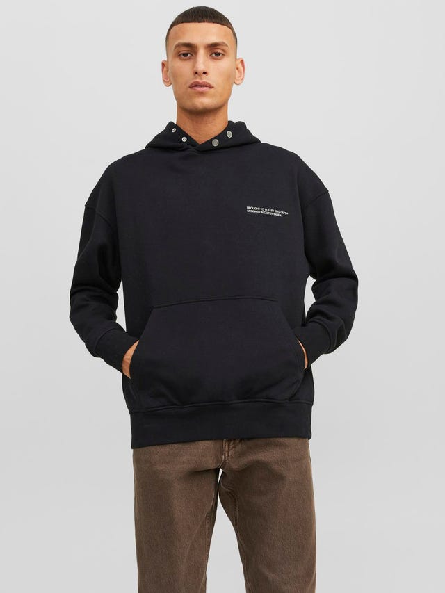 Jack & Jones Hoodie Estampar - 12245926