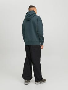 Jack & Jones Printet Hættetrøje -Magical Forest - 12245926