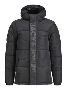 Jack & Jones Puffer jacket For boys -Black - 12246122