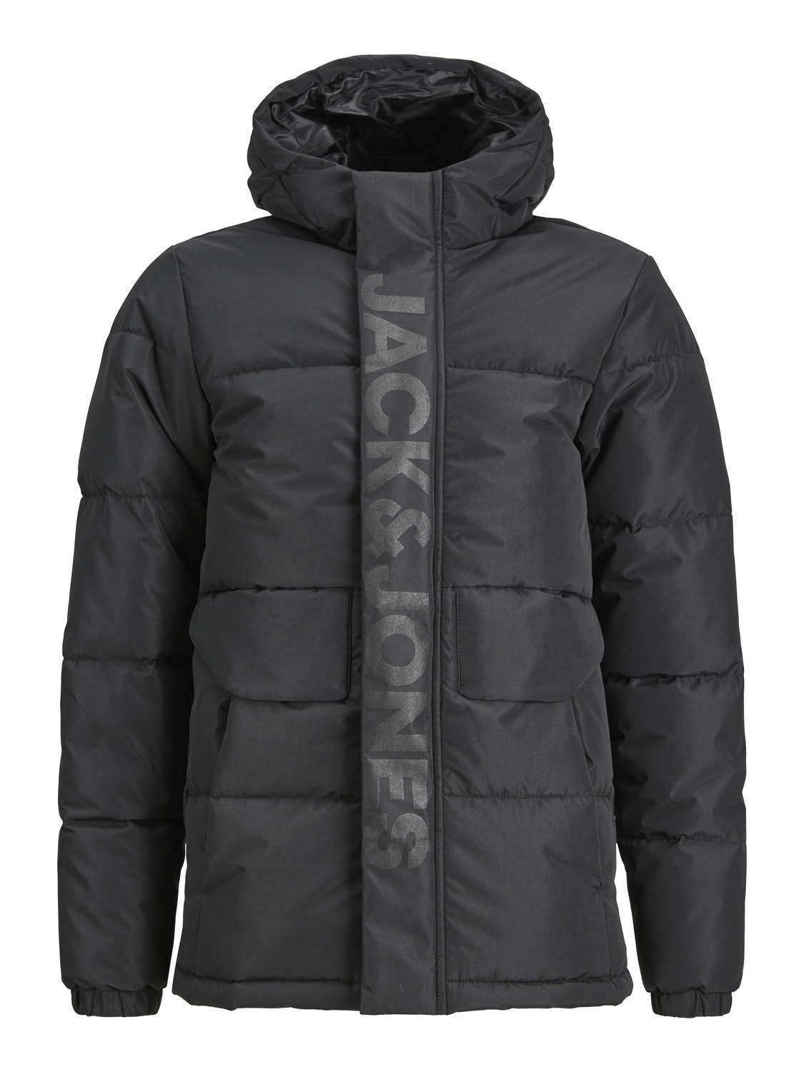 Jack & Jones Puffer jacket For boys -Black - 12246122