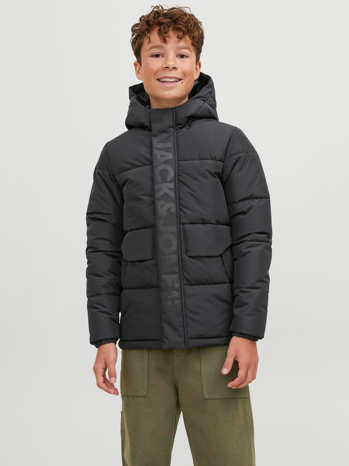 Jack & Jones Pūslinis švarkas For boys -Black - 12246122