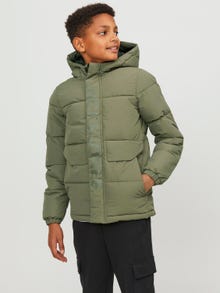 Jack & Jones Casaco Acolchoado Para meninos -Dusty Olive - 12246122