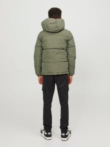 Jack & Jones Puffer jacket For boys -Dusty Olive - 12246122