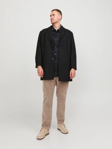Jack & Jones Plus Size Coat -Black - 12246237