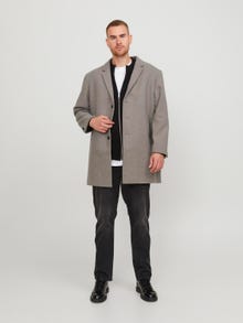 Jack & Jones Plus Size Coat -Greige - 12246237