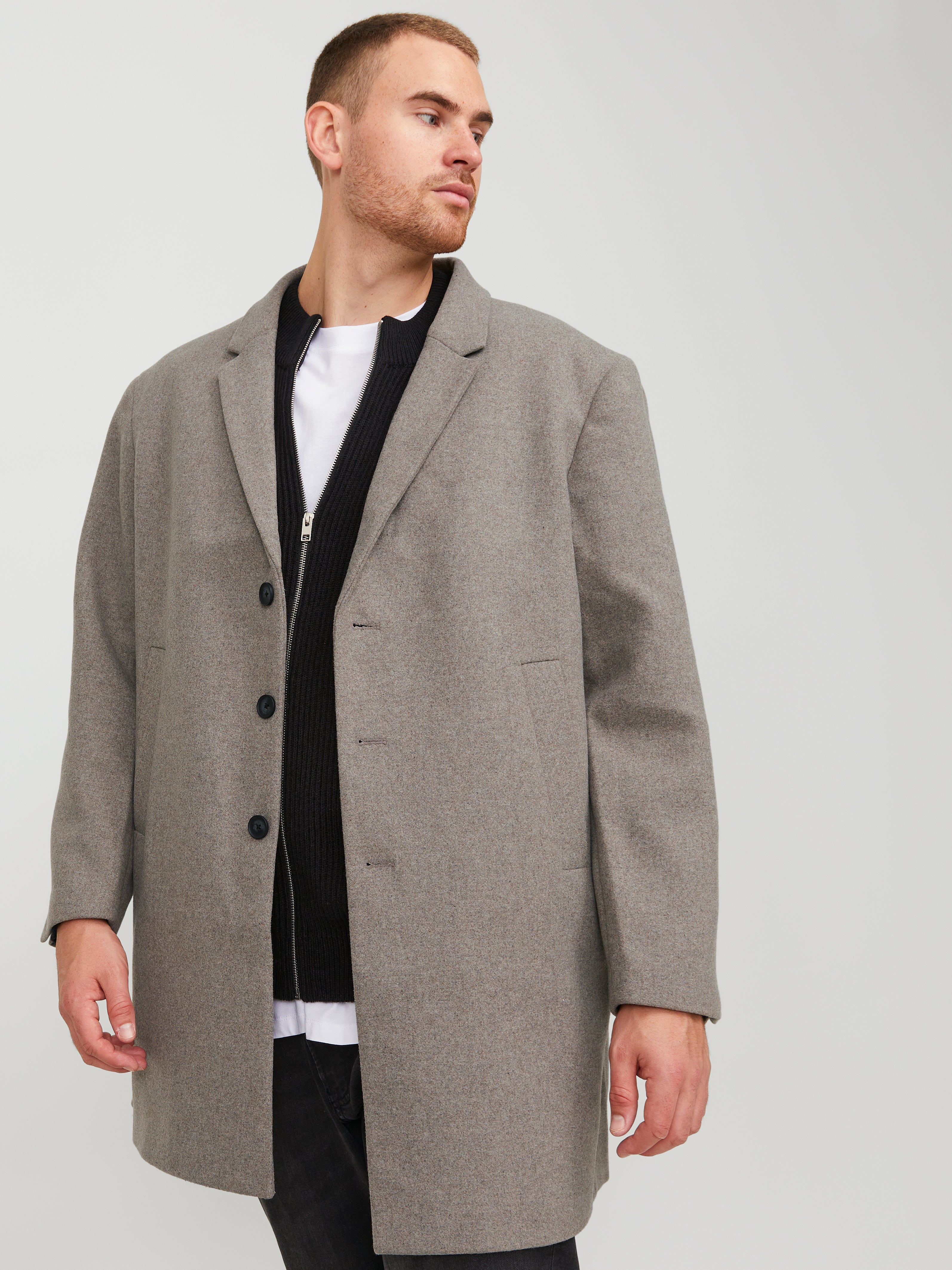 Jack & Jones Plus Size Coat - 12246237