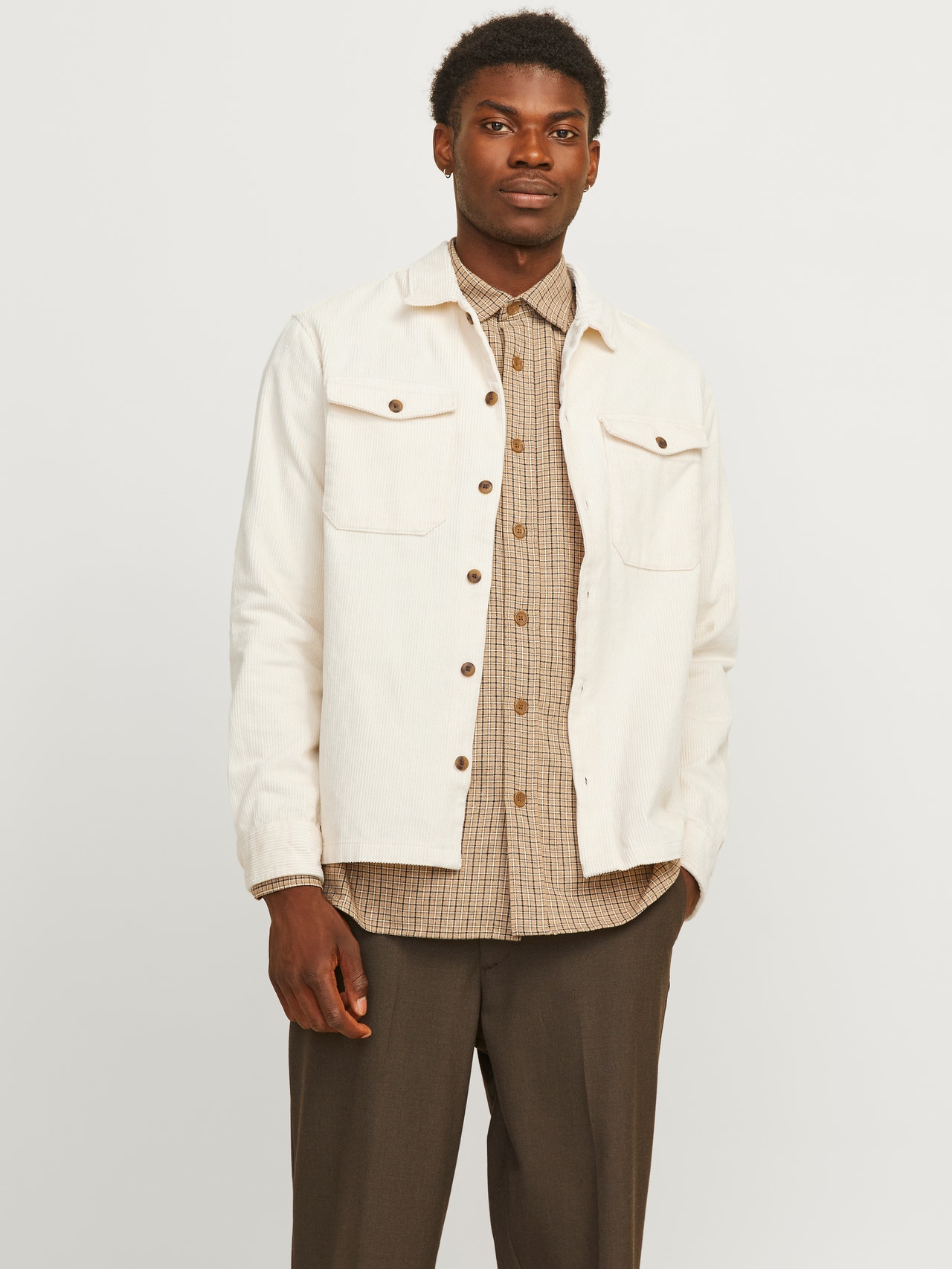 JACK & JONES Male Overshirt Relaxed Fit Overshirt