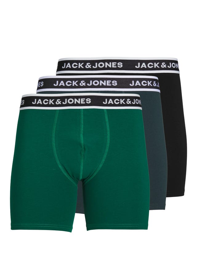 Jack & Jones 3er-pack Lange Boxershorts - 12246324
