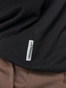 Jack & Jones Logo Kruhový výstřih Tričko -Black - 12246338