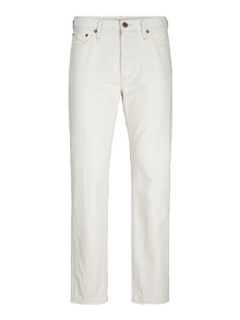 Jack & Jones JJICHRIS JJCOOPER AM 900 NOOS Opuštene traperice -Ecru - 12246401
