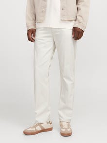 Jack & Jones JJICHRIS JJCOOPER AM 900 NOOS Jean coupe décontractée -Ecru - 12246401