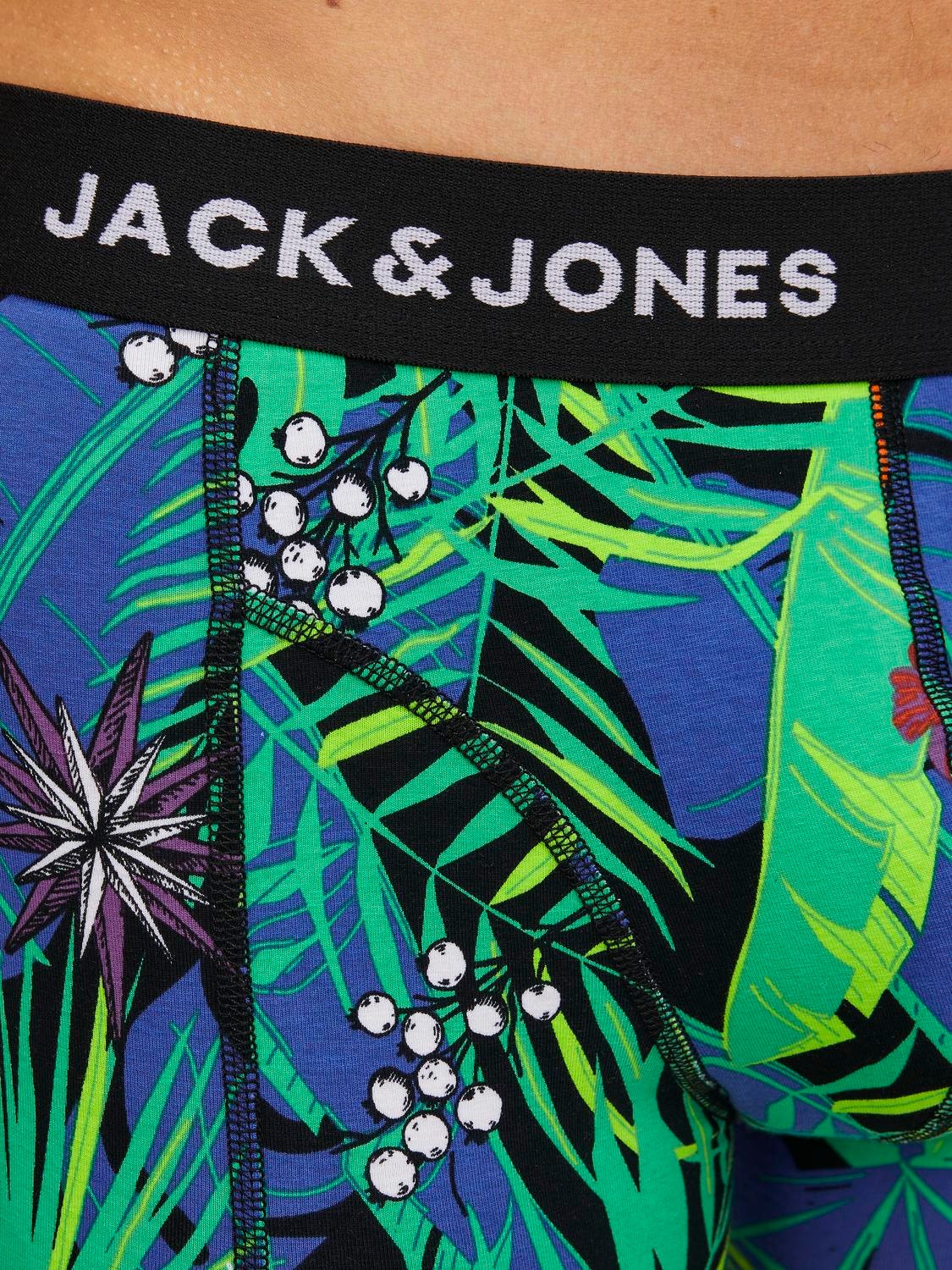 Jack & Jones Kalsonger 3-Pack Svart/Blå/Grå - Kalsongshopen