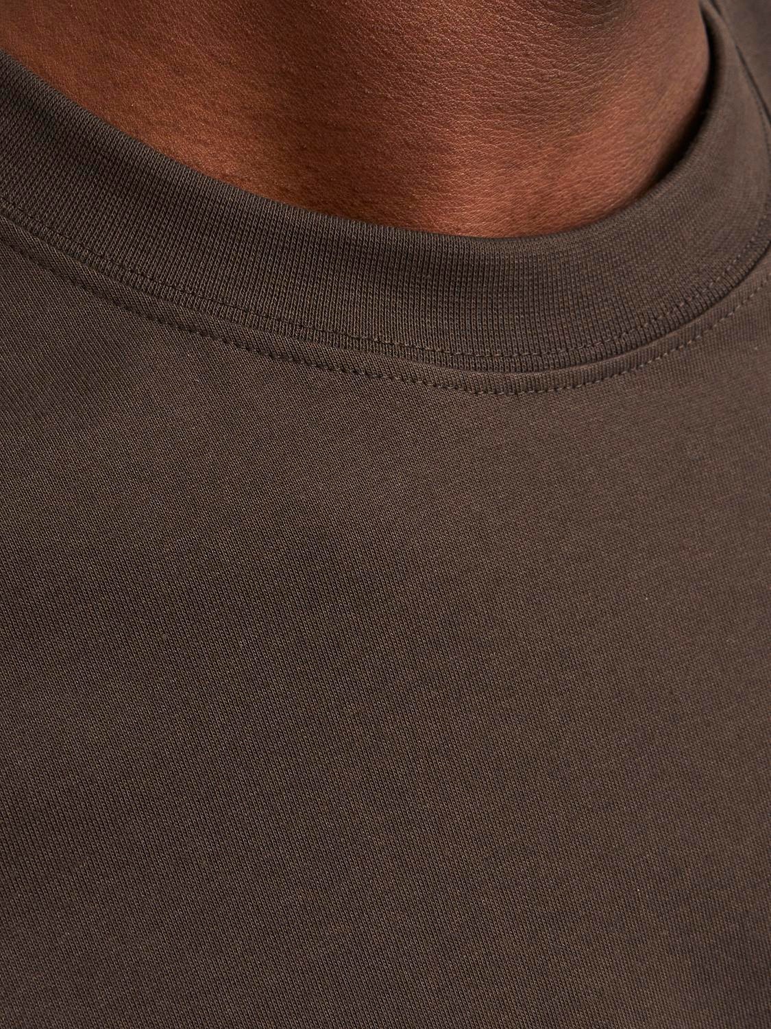 Jack & Jones Camiseta Estampado Cuello redondo -Chocolate Brown - 12246451