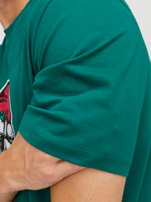 Jack & Jones Camiseta X-mas Cuello redondo -Alpine Green - 12246599