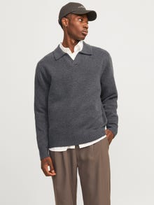 Jack & Jones Polo -Iron Gate - 12246613