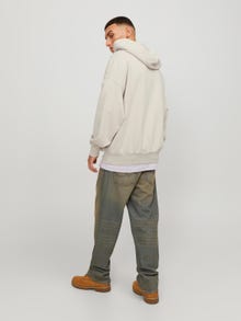 Jack & Jones Nyomott mintás Kapucnis felső -Moonbeam - 12246622