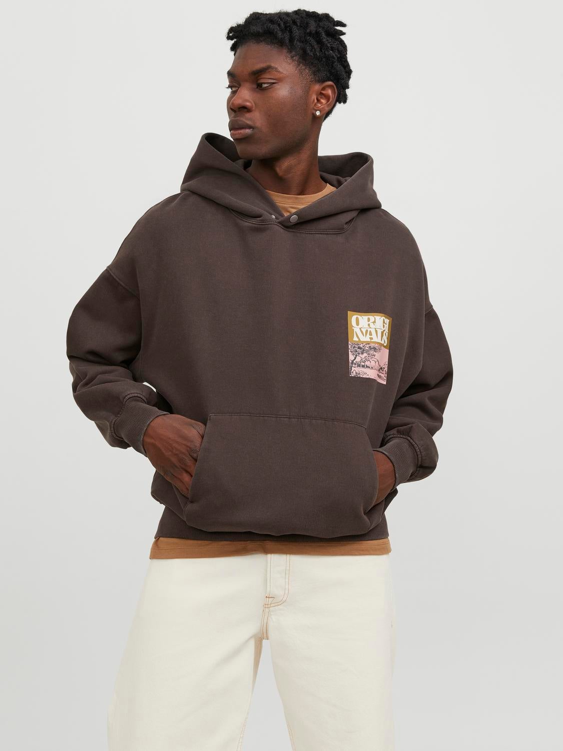 Chocolate discount color hoodie