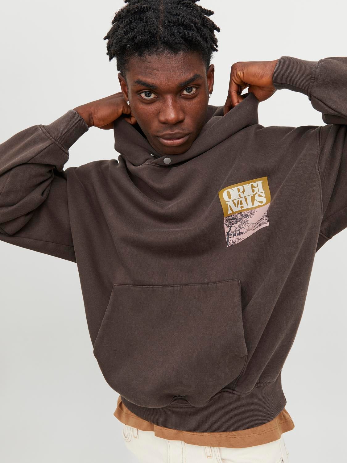 Chocolate best sale color hoodie