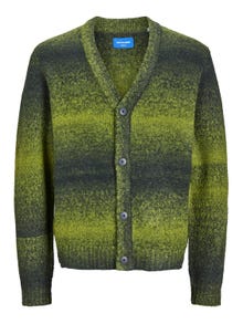 Jack & Jones Csíkos Kötött kardigán -Magical Forest - 12246644