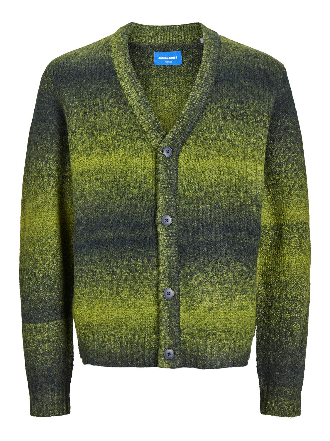 Jack & Jones Csíkos Kötött kardigán -Magical Forest - 12246644