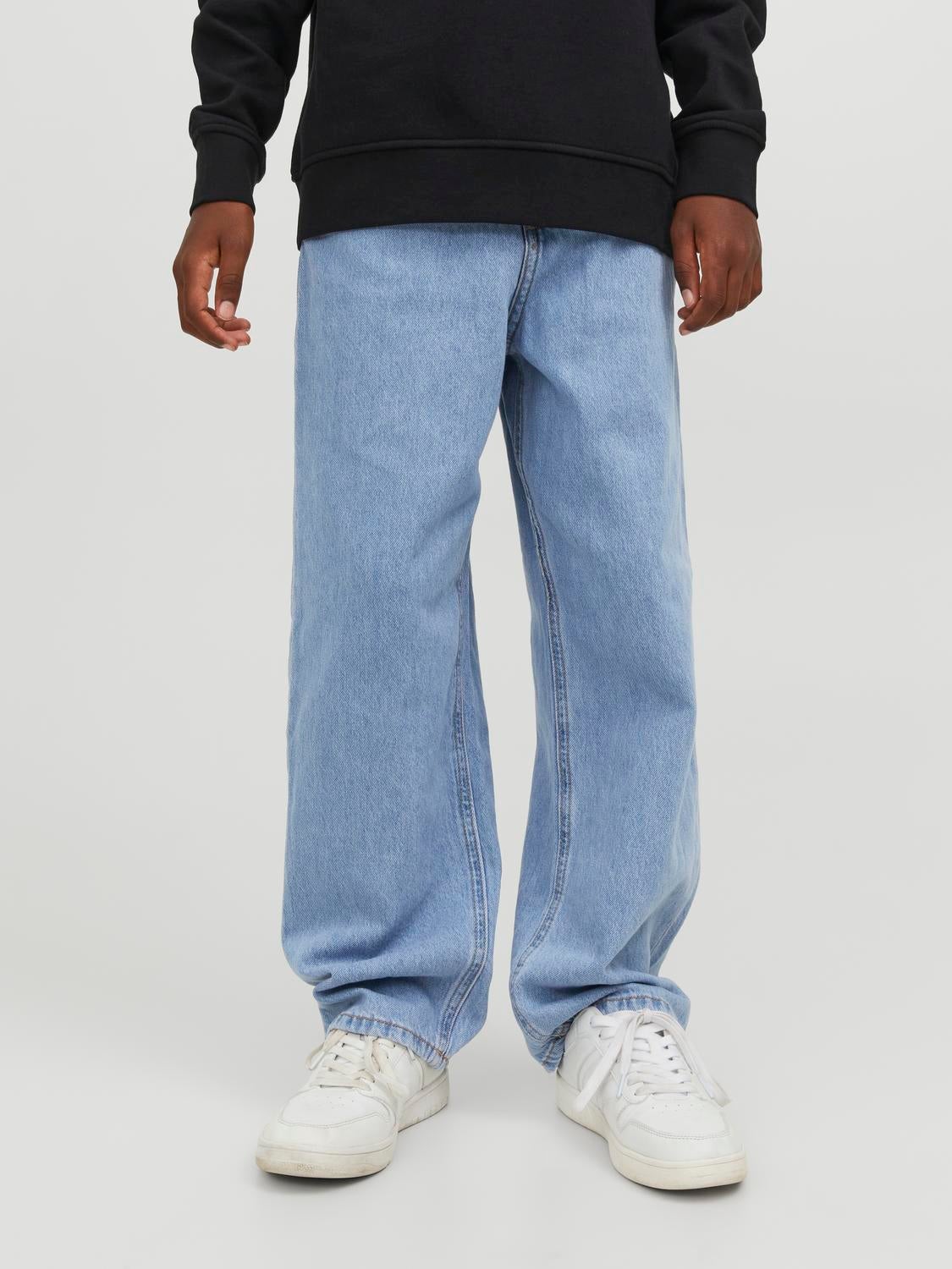 JJIALEX JJIORIGINAL MF 710 JNR Jean à coupe loose Pour les garçons