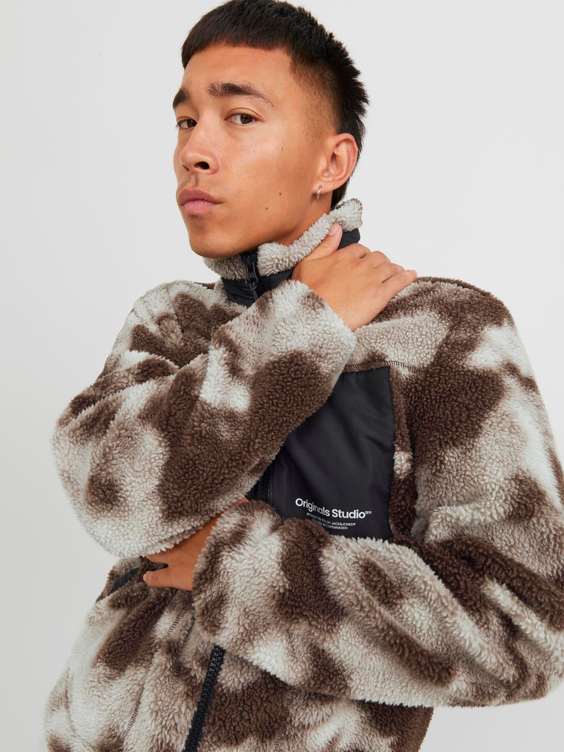 Jack and jones outlet fur jacket