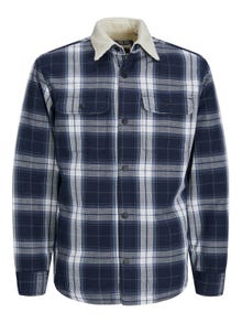 Jack & Jones Wide Fit Převlékací košile -Navy Blazer - 12246709