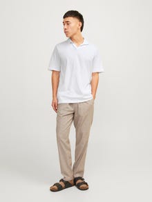 Jack & Jones T-shirt Uni Polo -White - 12246712