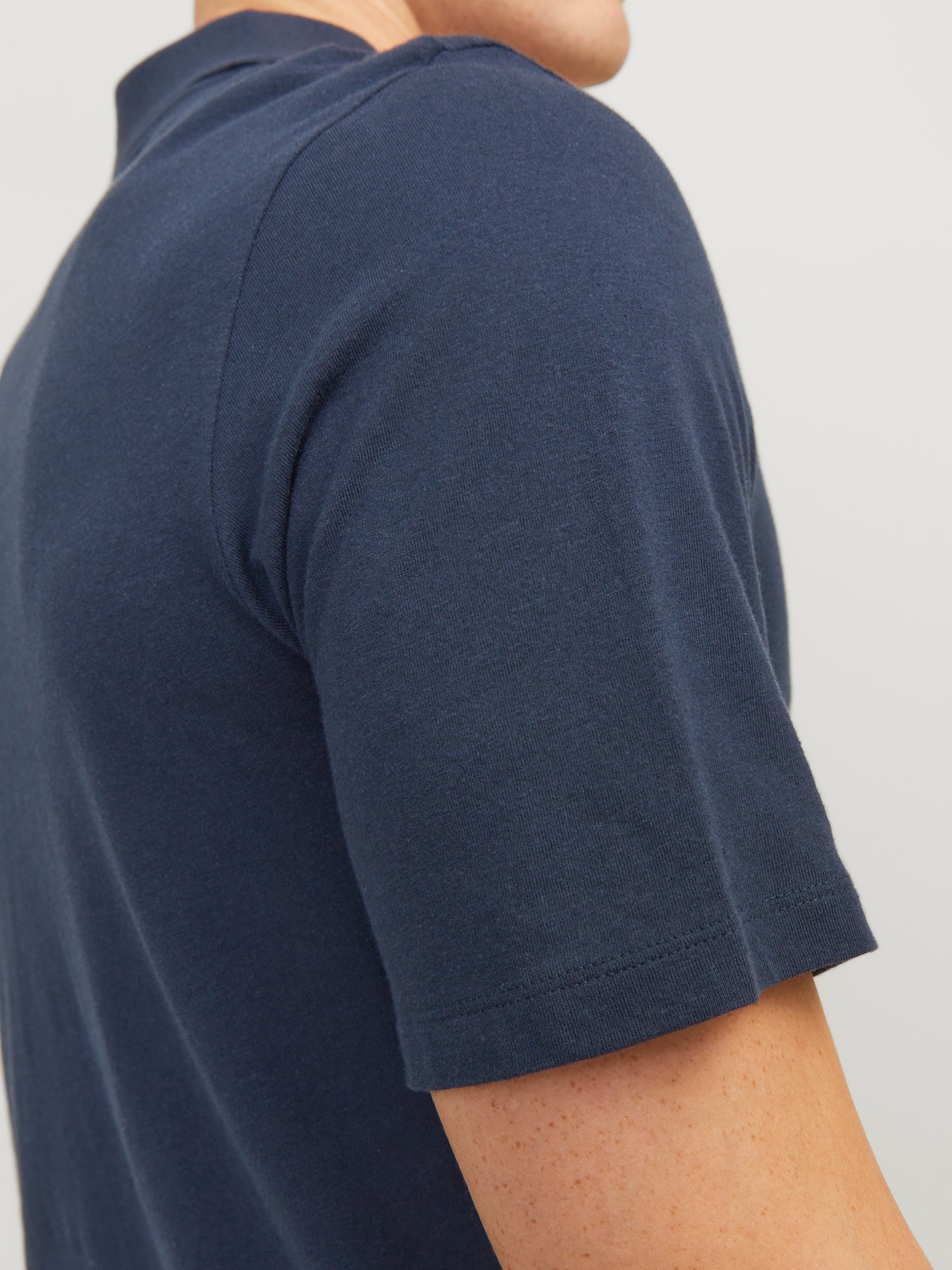 Jack & Jones Yksivärinen Polo T-shirt -Navy Blazer - 12246712