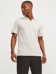 Jack & Jones Plain Polo T-shirt -Crockery - 12246712