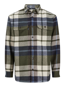 Jack & Jones Relaxed Fit Overshirt -Green Gables - 12246732