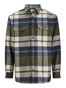 Jack & Jones Relaxed Fit Overshirt -Green Gables - 12246732