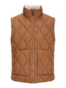 Jack & Jones Chaleco acolchado -Toffee - 12246762