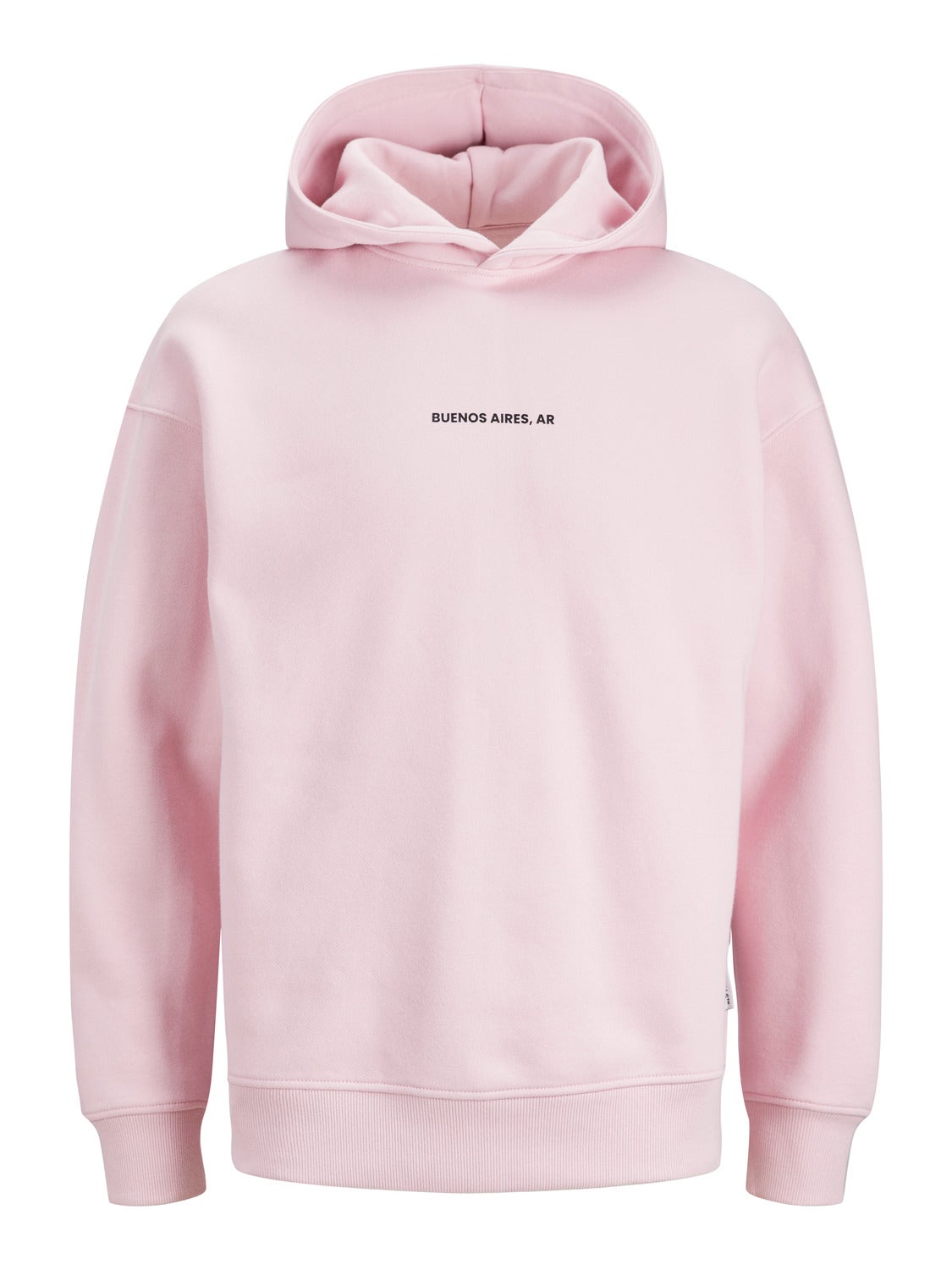 Jack and jones pink hoodie sale