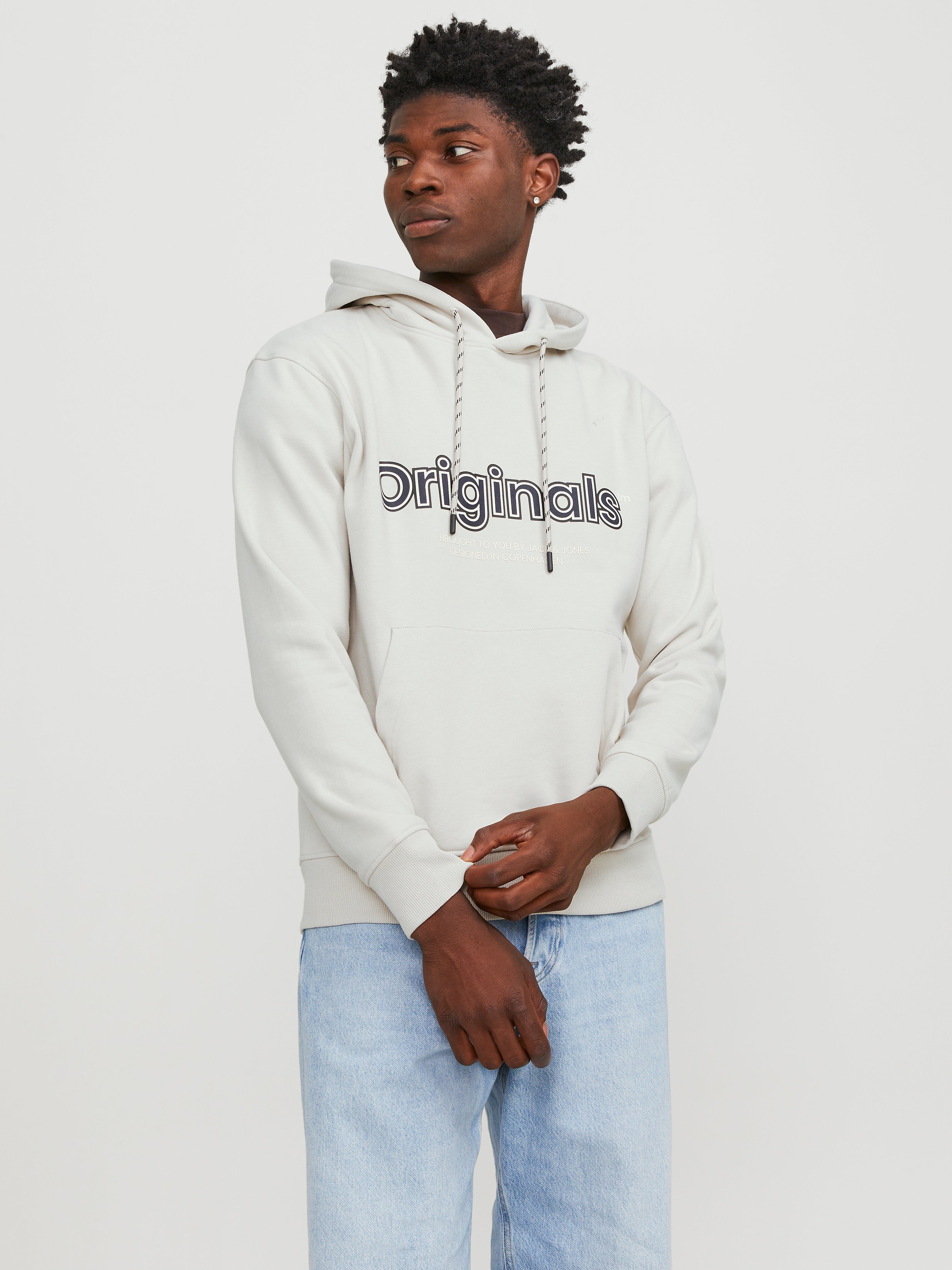 Jack & Jones Printed Hoodie - 12246802