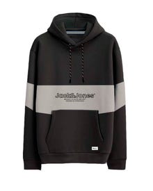 Jack & Jones Potištěný Mikina s kapucí -Black - 12246802