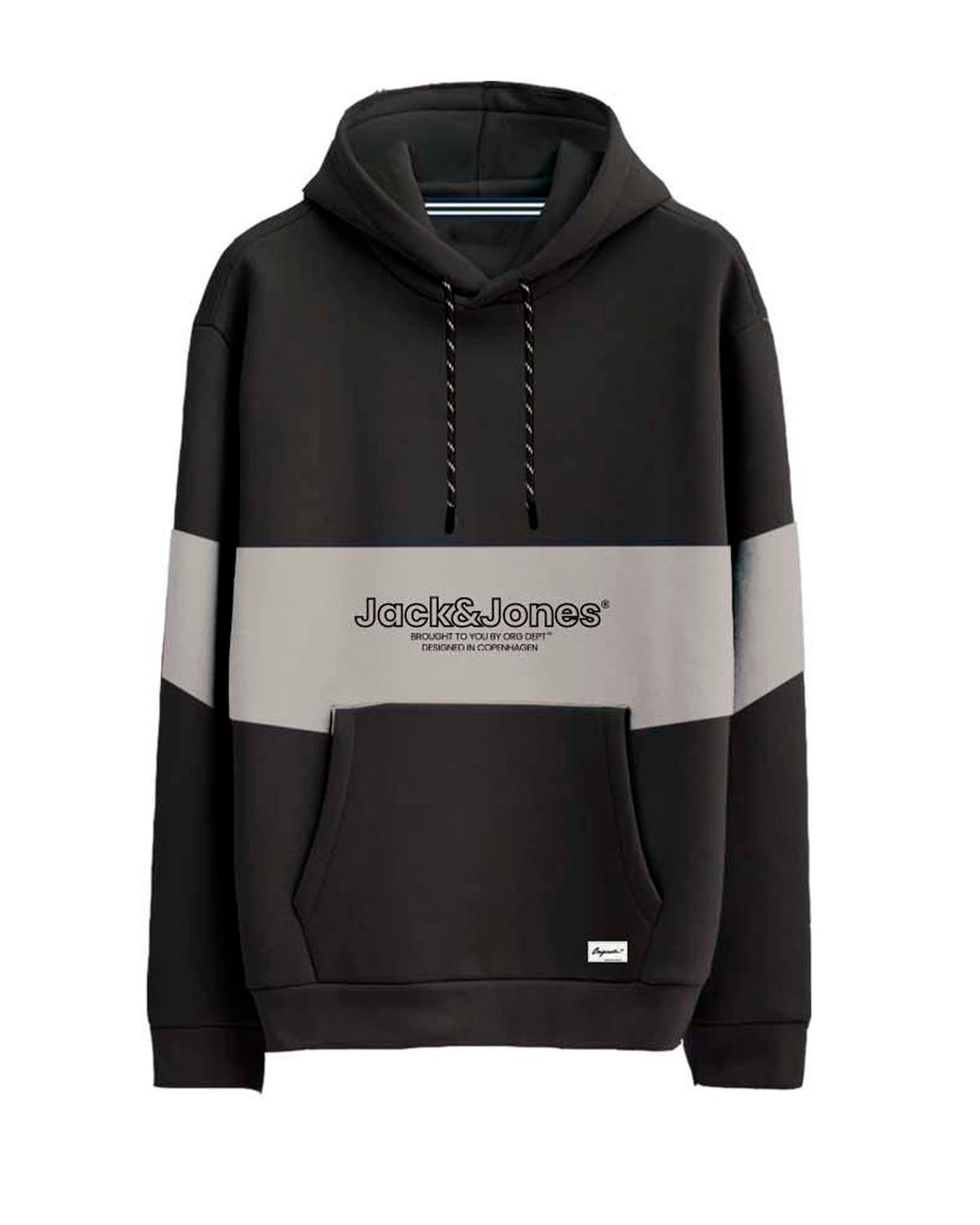 Jack & Jones Sudadera con capucha Estampado -Black - 12246802