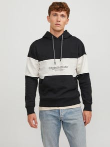 Jack & Jones Sudadera con capucha Estampado -Black - 12246802