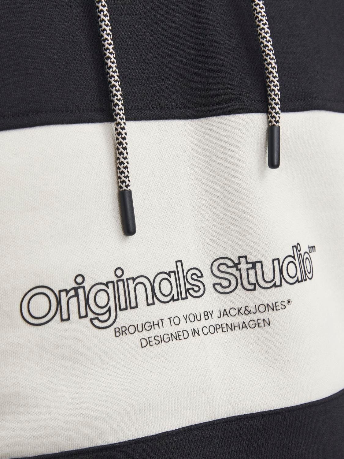 Jack & Jones Sudadera con capucha Estampado -Black - 12246802