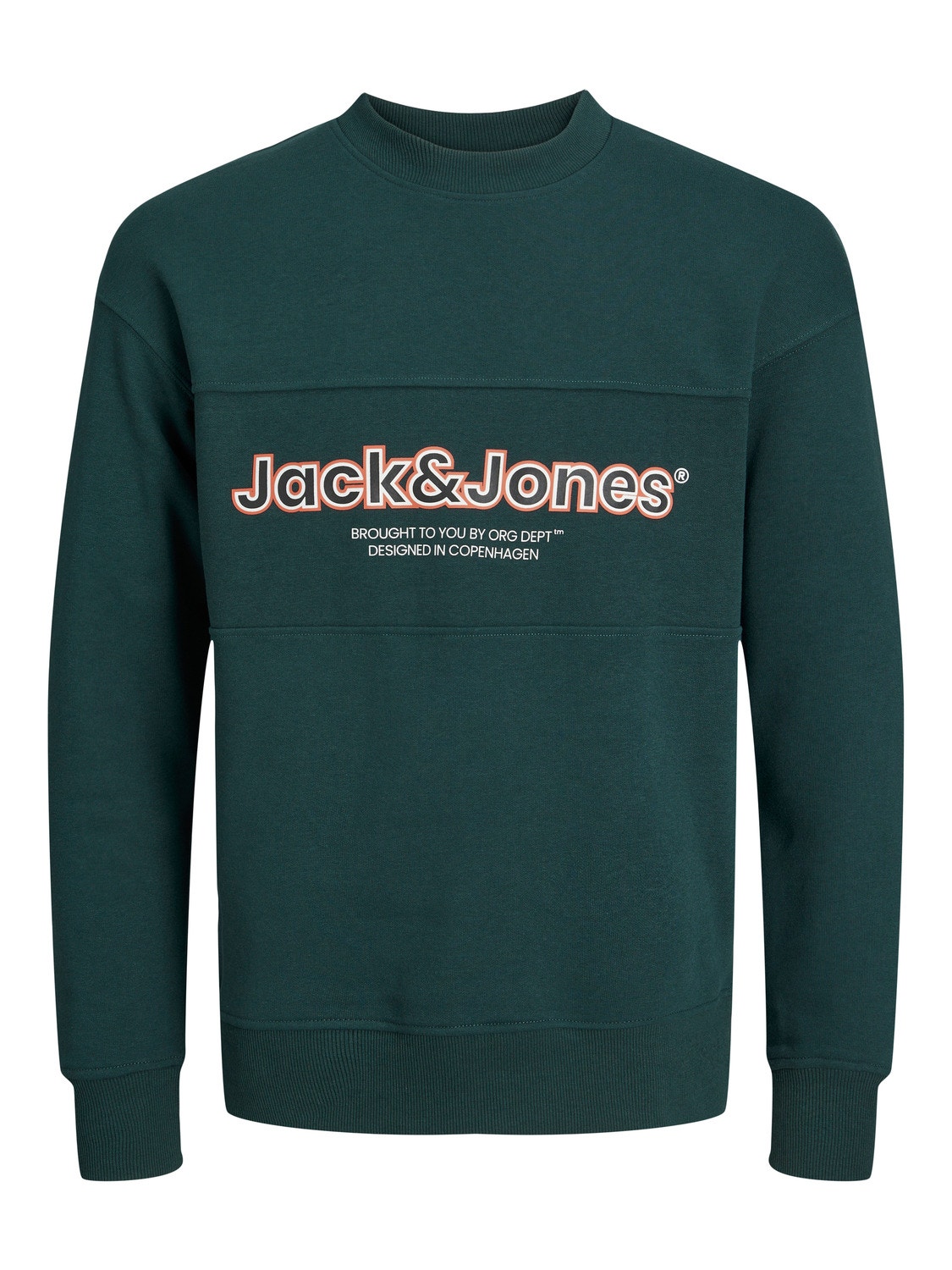 Jack & Jones Printed Crewn Neck Sweatshirt -Magical Forest - 12246804