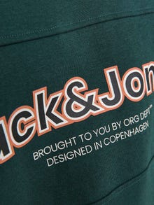 Jack & Jones Nyomott mintás Személyzeti nyakú pulóver -Magical Forest - 12246804
