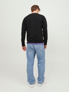 Jack & Jones Bedrukt Sweatshirt met ronde hals -Black - 12246804
