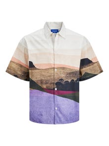 Jack & Jones Camisa Wide Fit -Twilight Purple - 12246829