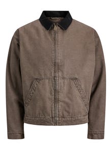Jack & Jones Denim jacket -Chocolate Brown - 12246871