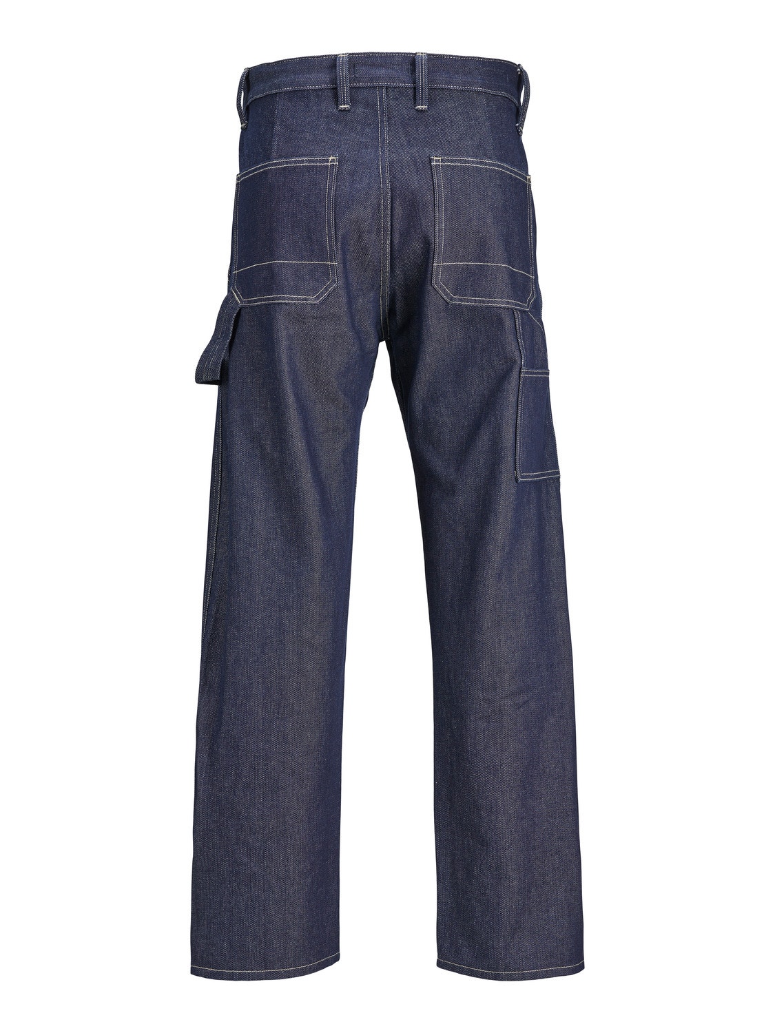 Jack & Jones JJIEDDIE JJCARPENTER SBD 327 Jeans Loose fit -Blue Denim - 12246885