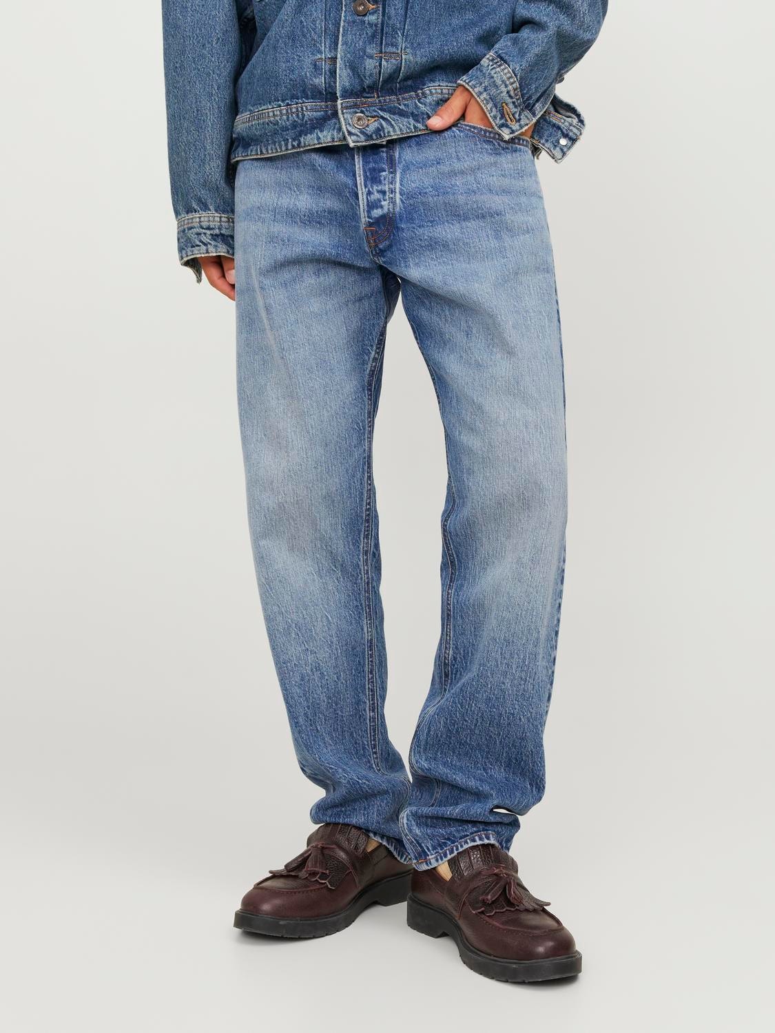 Jack & Jones JJIMIKE JJORIGINAL CB 231 BF Jeansy o Krój tapered -Blue Denim - 12246903