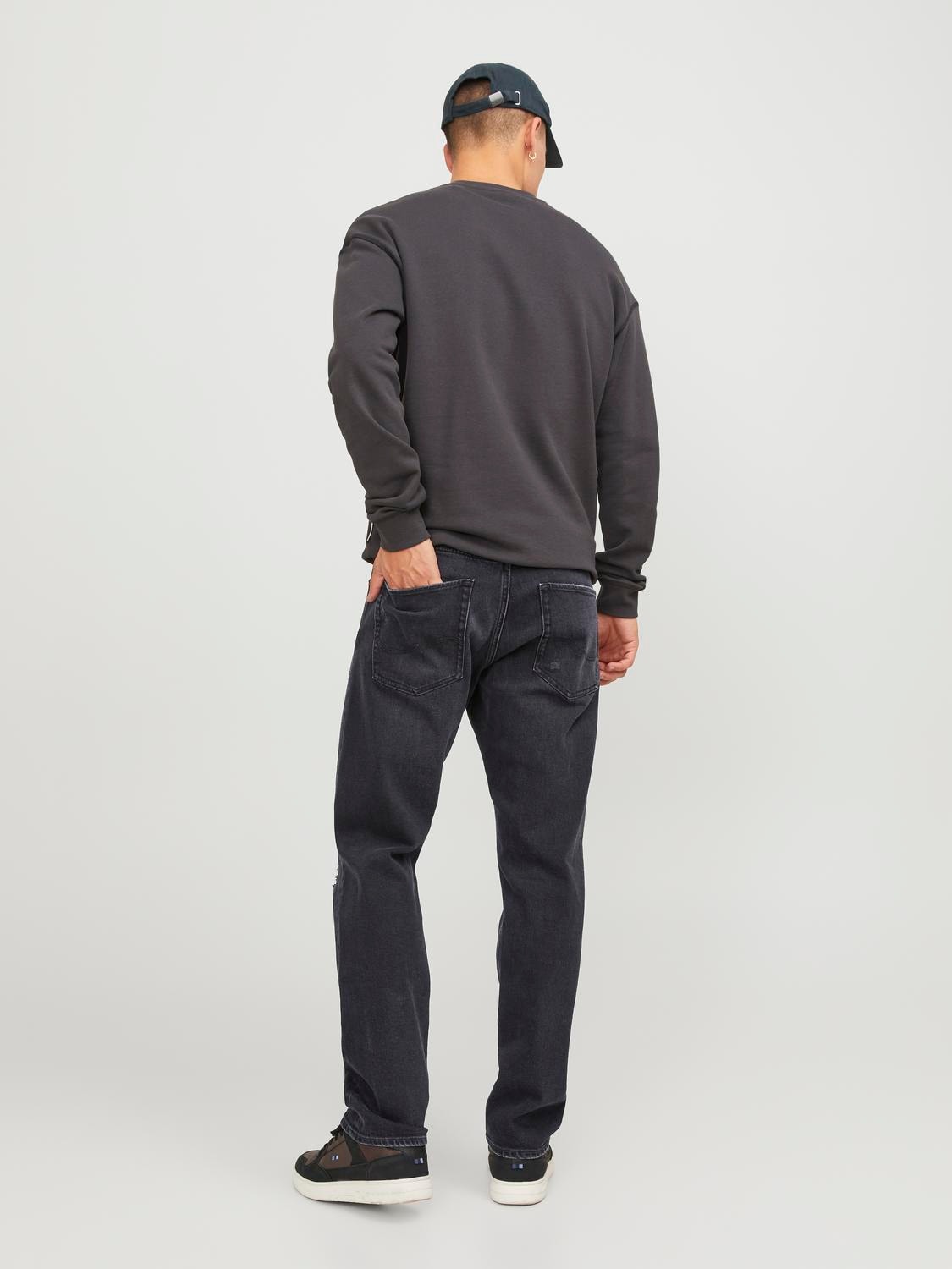 Jack & Jones JJIMIKE JJORIGINAL CB 234 BF Tapered fit Džinsai -Black Denim - 12246906